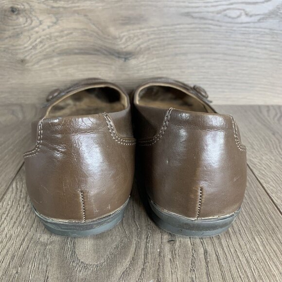 Cliffs by White Mountain Women Size 7.5M Slip-On Brown C17294Z Harriet Shoes - Picture 4 of 12